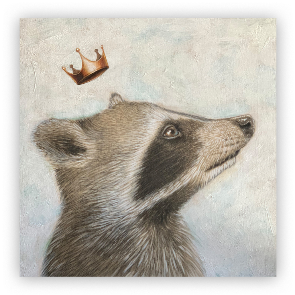 King Raccoon | Artist Carolina Lebar