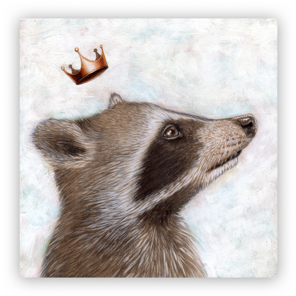 King Raccoon | Artist Carolina Lebar